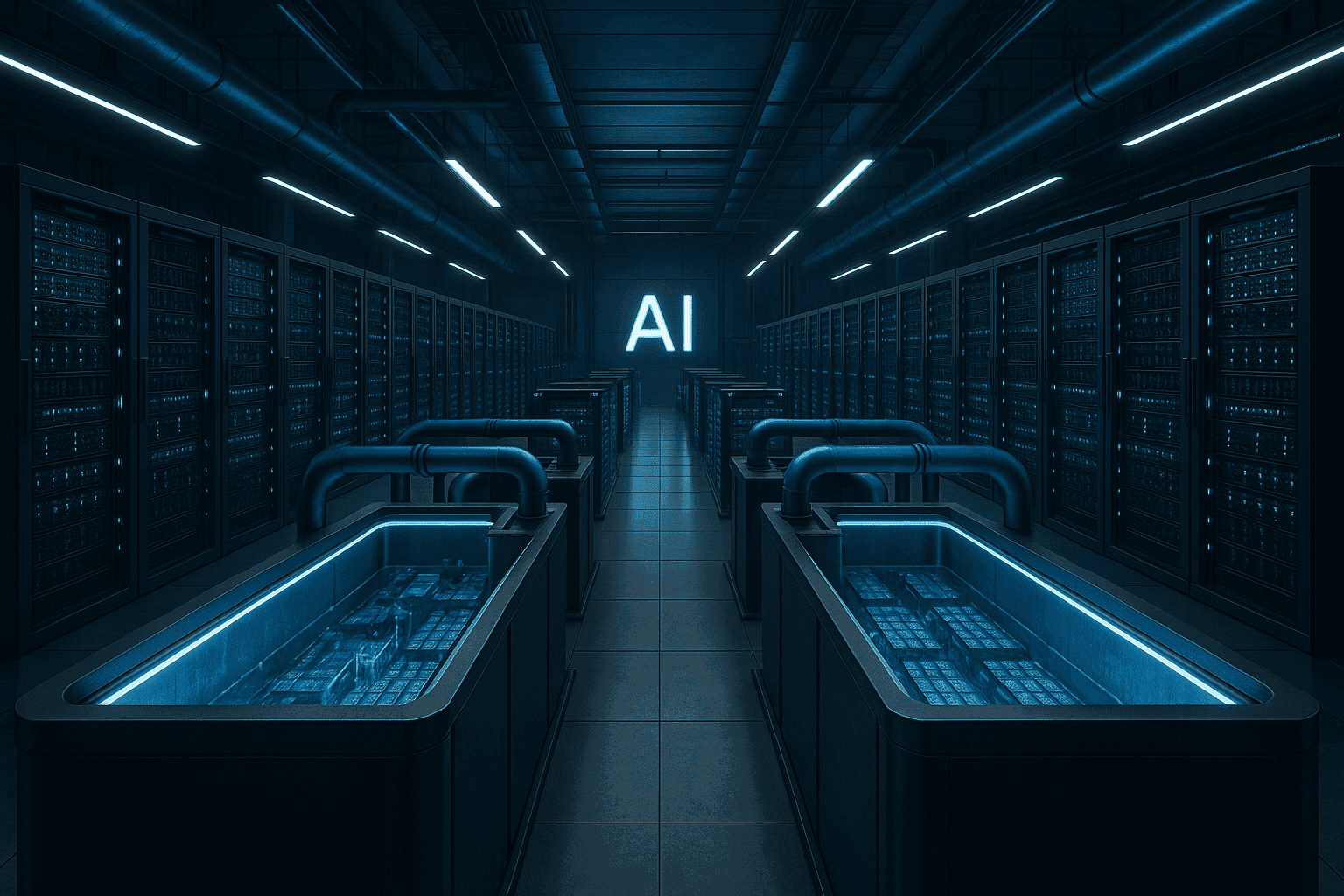 Immersion cooling pour datacenters IA : guide 2026 ROI, fiabilité et passage à l’échelle