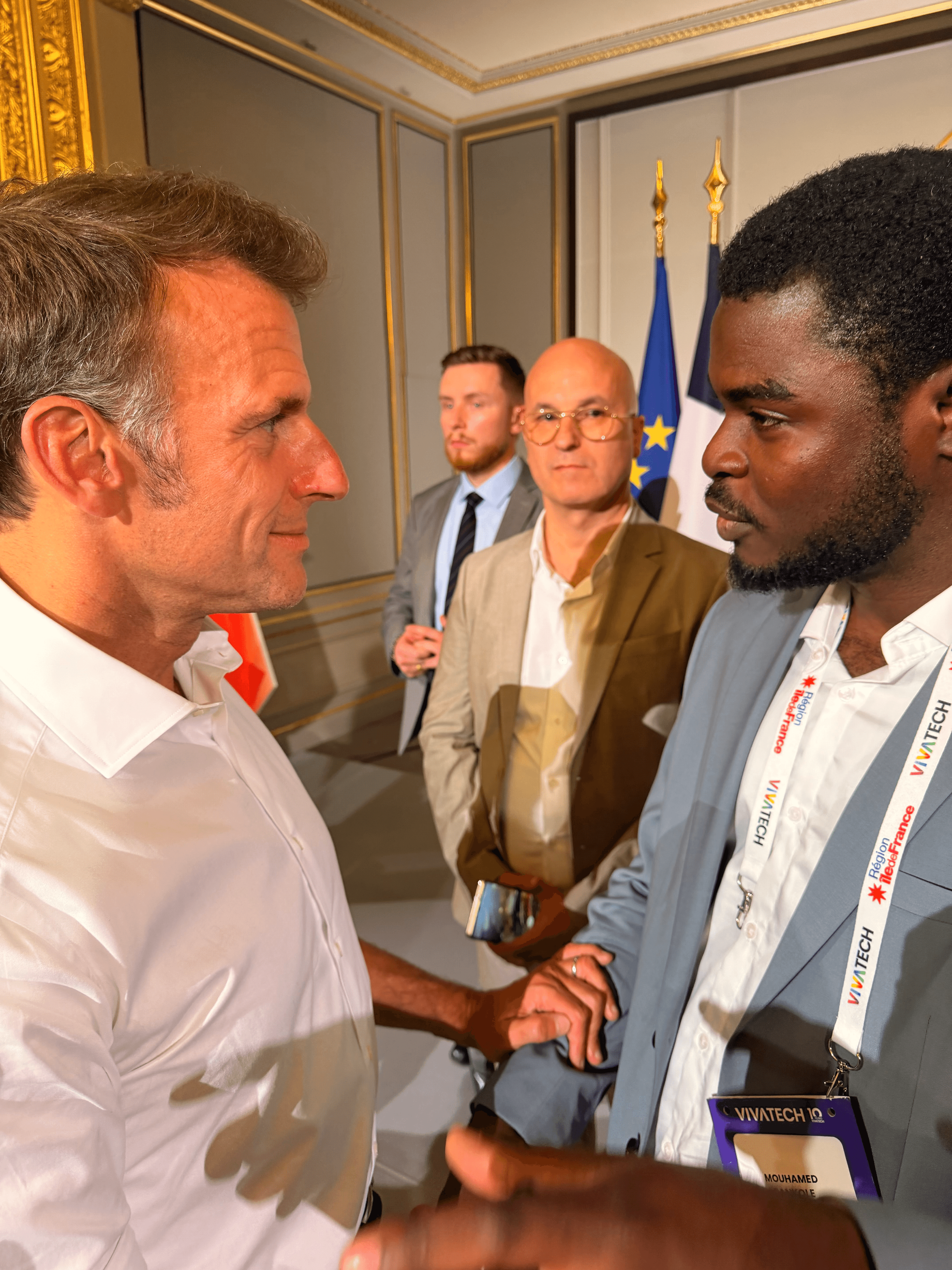 Invité à l’Élysée par Emmanuel Macron pour les 10 ans de VivaTech